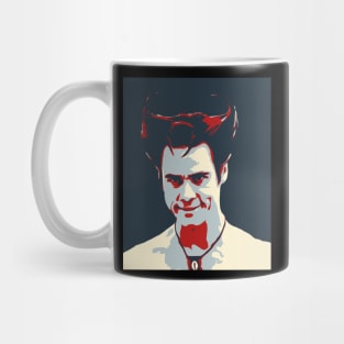 Jim Carrey Cosplays Red Devil Mug